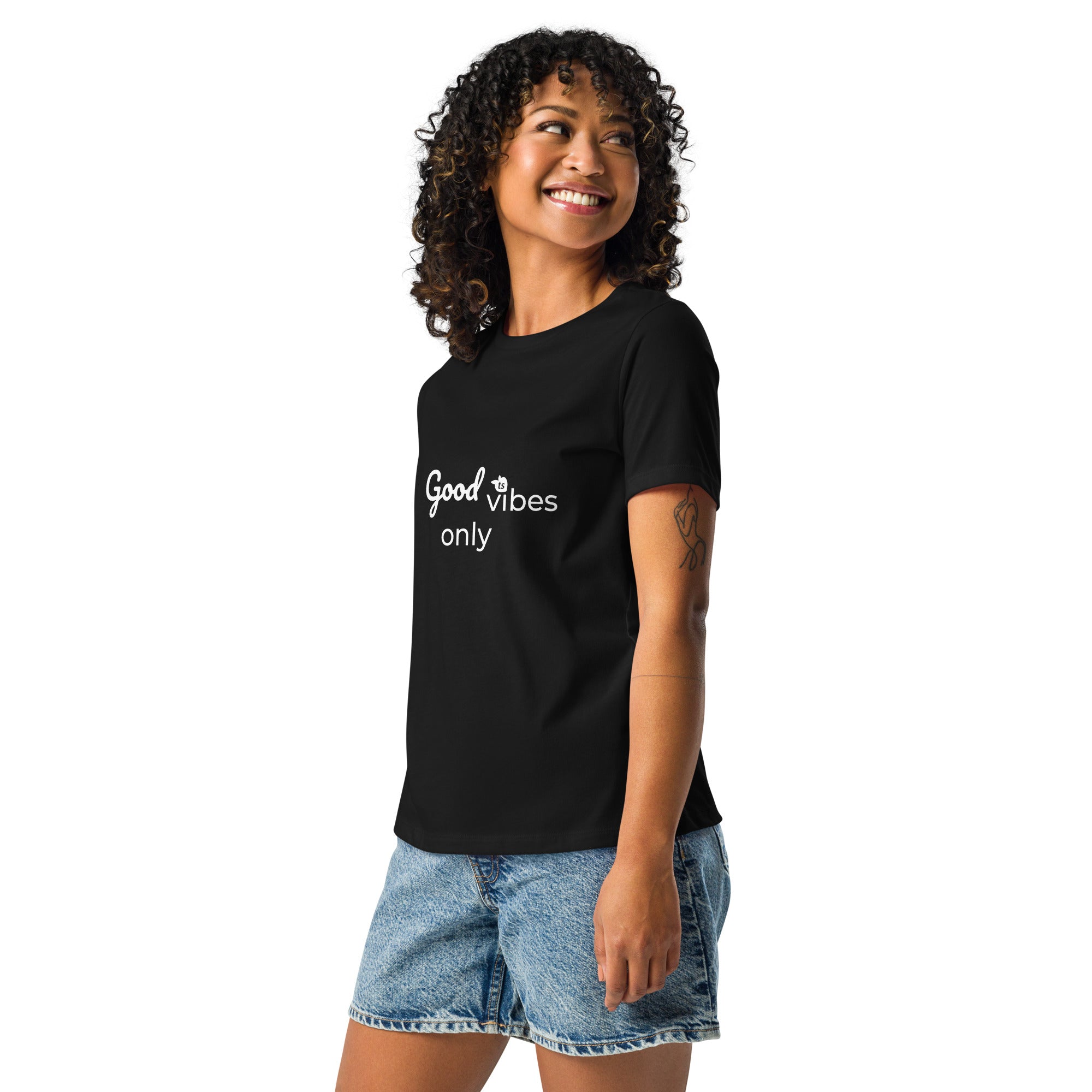 tsgabrielle® • Trans / Women's • Good Vibes Only • Relaxed T-Shirt • 8 Colors • 100% Cotton