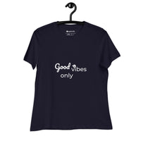 tsgabrielle® • Trans / Women's • Good Vibes Only • Relaxed T-Shirt • 8 Colors • 100% Cotton